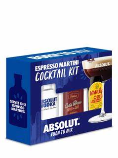 Absolut x Kahlua Espresso Martini Gift Pack 375 ml