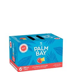 Palm Bay   Strawberry  Pineapple  6 PK