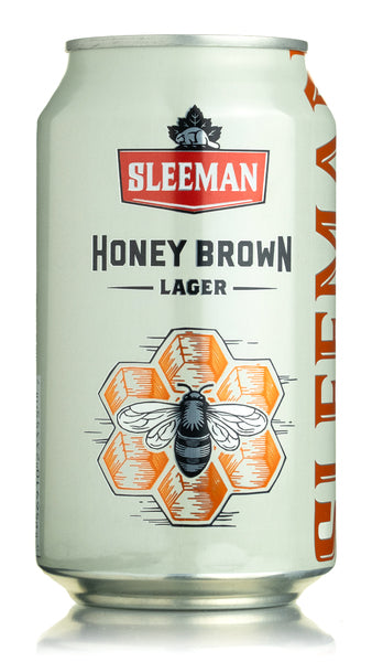 Sleeman Honey Brown Lager 6pk Cans