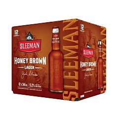 Sleeman Honey Brown 12 PK bottles