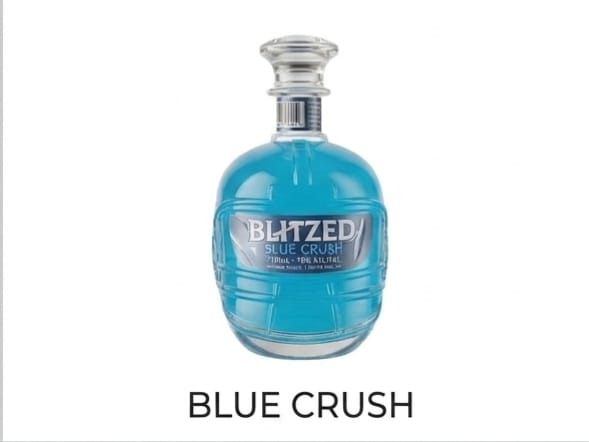 BUZZ BLITZED Blue Crush 750ml 15% Alc/Vol