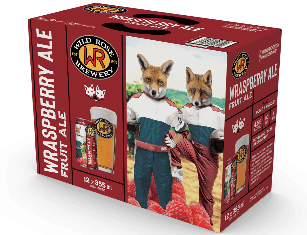 Wild Rose Wraspberry 12 pk Cans