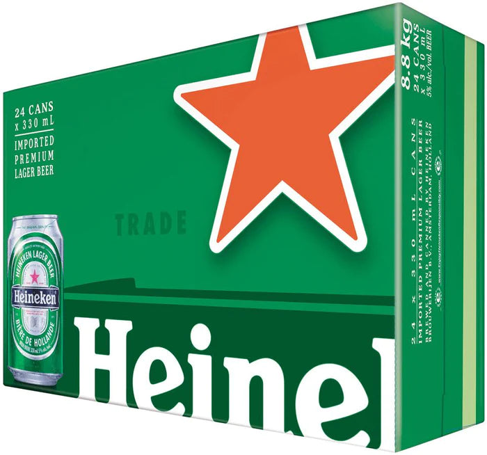 Heineken 24 pack cans