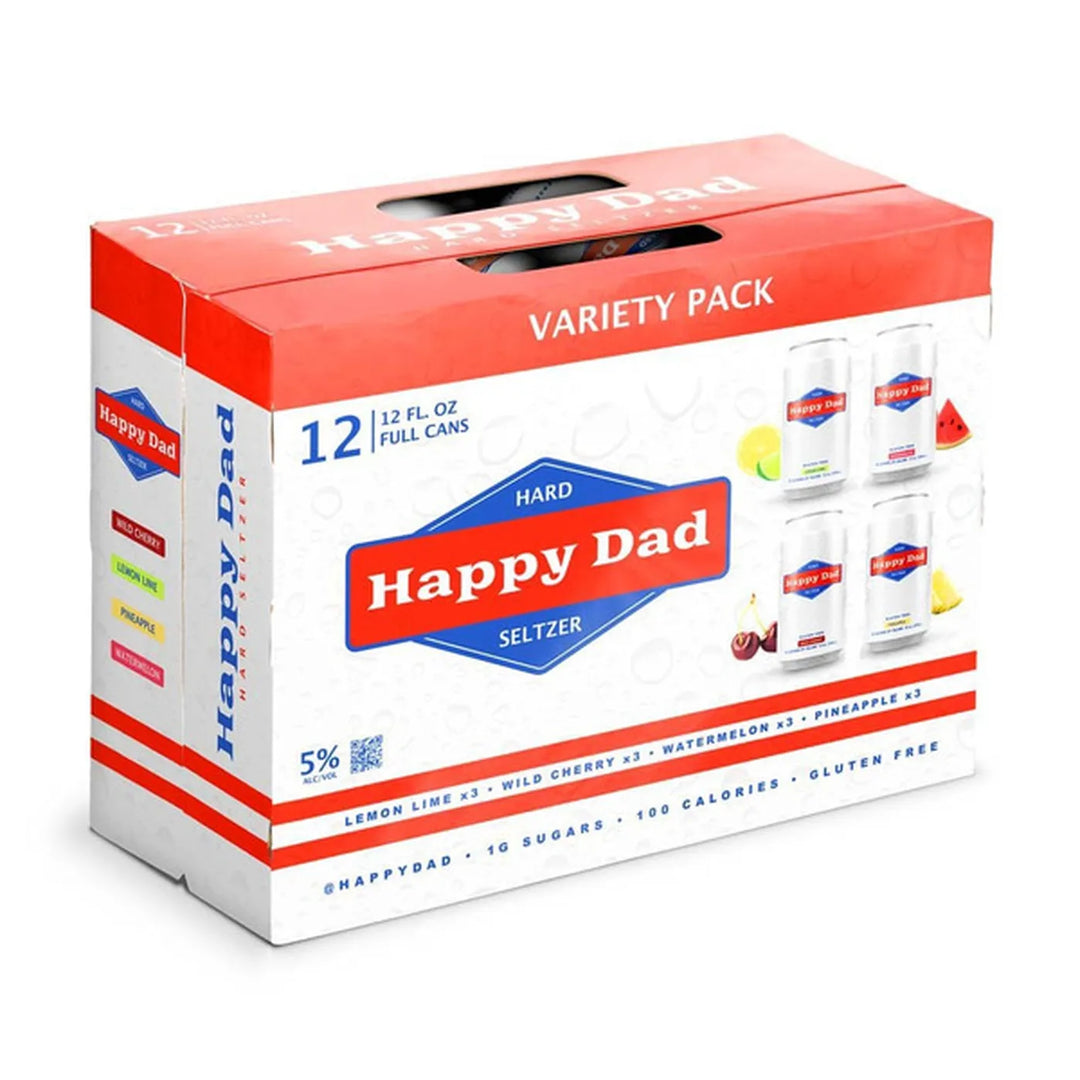 Happy Dad Hard Seltzer Variety Pack (12 Pk)