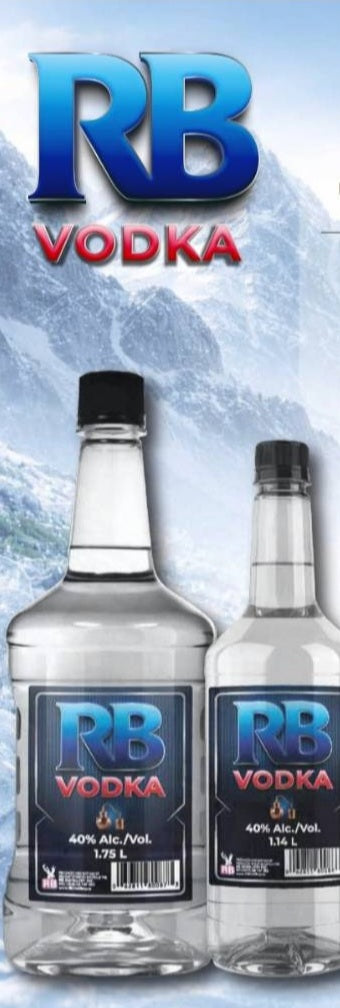RB Vodka 40% 1.75 ml