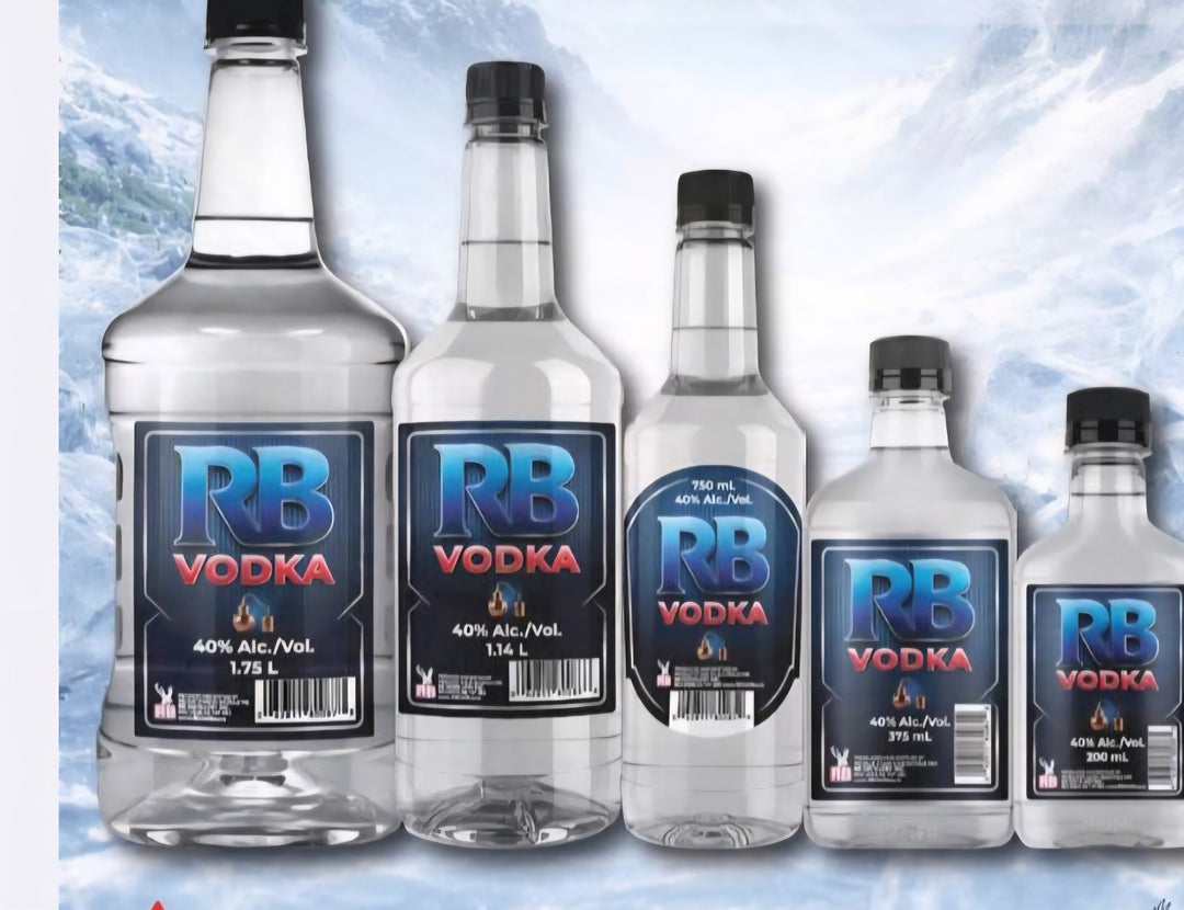RB Vodka  40% Vodka 375ml