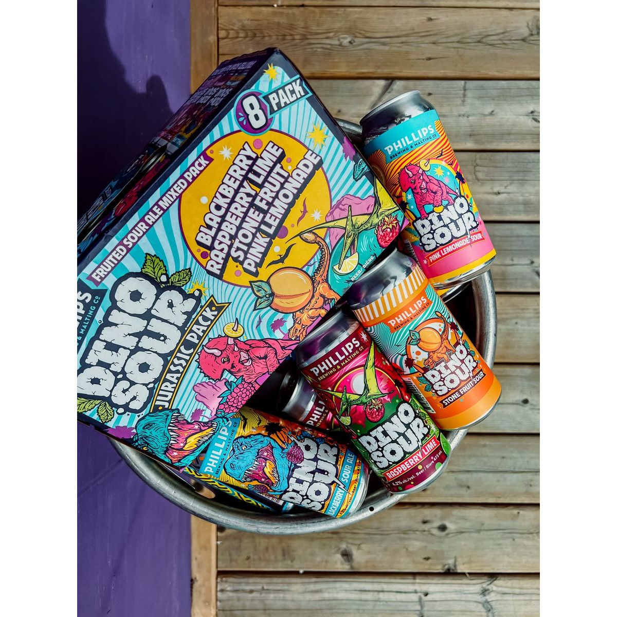 Phillips Jurassic Mix Pack (8 PK) – Buzz Buddy Liquor