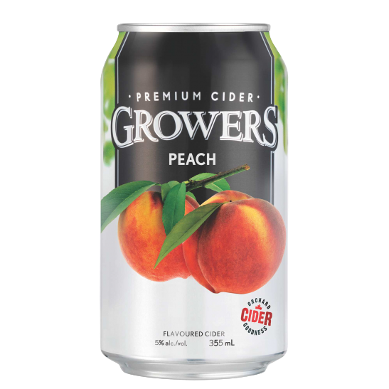 Growers Peach (6 PK)